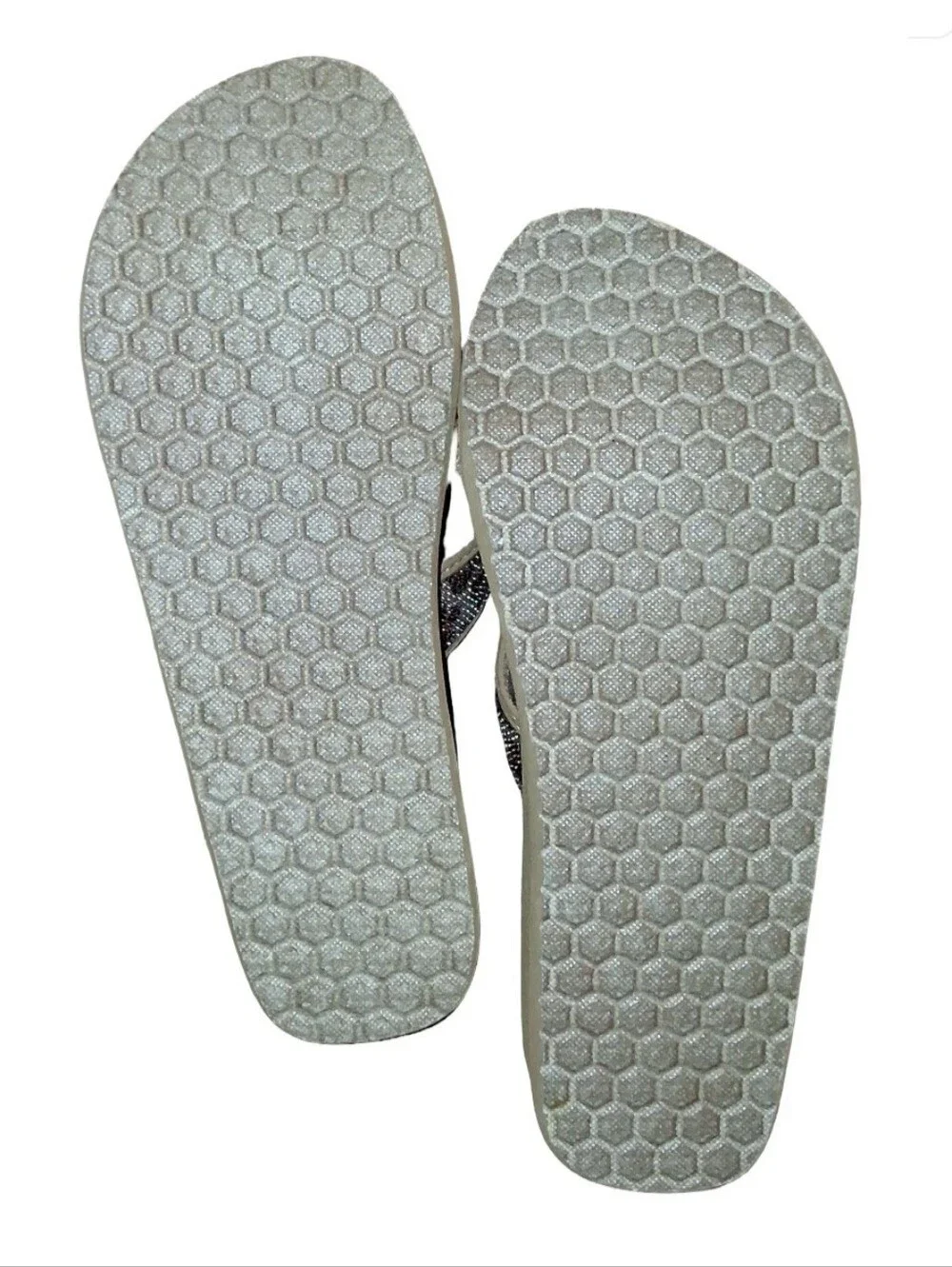 Womens Platform Glitter Flip Flops Sizes 9 & 10 NWT